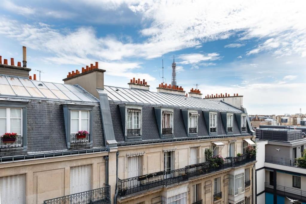 Appartement Vue Tour Eiffel Париж Екстериор снимка
